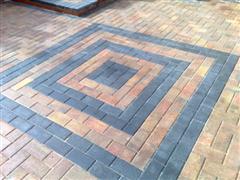 The block paving will be maintenance free for many years